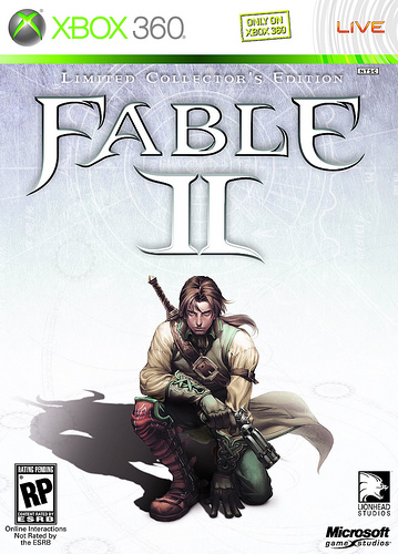 Обложка диска Fable 2: Limited Collector's Edition